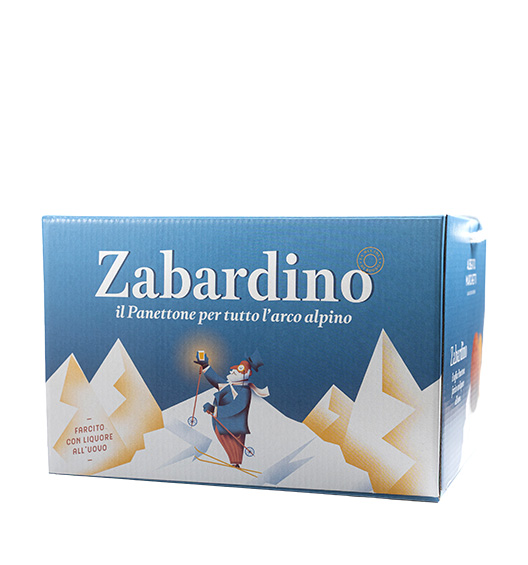 Pandoro mit Zabaionecremefüllung